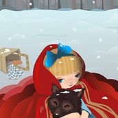 Little Red Ridding Hood. Un progetto di Illustrazione tradizionale di Arwassa - 22.01.2011