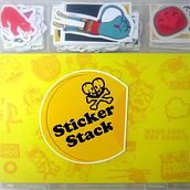 Sticker Stack. Traditional illustration project by Maia Francisco - 02.09.2011