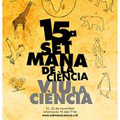 Poster: 15 semana de la ciencia. Design project by Jordi Soteras - 02.23.2011