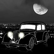 Cinéma noir. Design, Traditional illustration, Film, Video, TV, IT, and Photograph project by Nagous - 03.01.2011