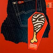 Etiquetas jeans. Traditional illustration project by Eltiocarlos - 03.17.2011
