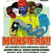 Monsters.. Design, Photograph, and Advertising project by Araceli Martín Chicano - 03.24.2011