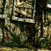 Fachada Edificio Abandonado. Design, Traditional illustration, and 3D project by Hector Serrano - 03.27.2011