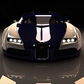 Bugatti Veyron. Design, Traditional illustration, 3D, and Advertising project by Hector Serrano - 03.28.2011
