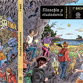 Filosofía y ciudadanía 1º BACH. Un proyecto de Diseño e Ilustración tradicional de Freepress S. Coop. Mad. - 28.03.2011