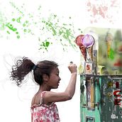 niña en versalles . Design & Ilustrație tradițională de chema benitez de sande - 04.09.2011