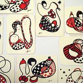 Garabatos de Navidad. Traditional illustration project by Asun Robles - 04.14.2011