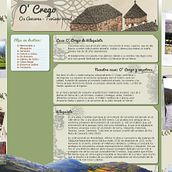 Web O' Crego. Een project van  Ontwerp, Programmeren, UX / UI e IT van Luis José Quintana Vázquez - 15.04.2011
