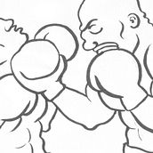 FIGHT!. Design, and Traditional illustration project by Soledad Vázquez Sutilo - 04.20.2011