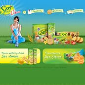 Website Ser Galletitas. Design project by Leticia Rojo - 05.08.2011
