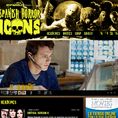 Spanish Horror Icons (Spain). Design, UX / UI & IT project by Cesar Daniel Hernández - 06.29.2011
