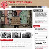 Takin' It To The Bank. Een project van  Ontwerp y Programmeren van Caroline Elisa Haggerty - 07.07.2011