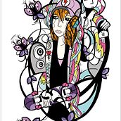 CAMON. Design, and Traditional illustration project by David Campesino - 07.18.2011