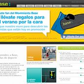 Tiendas de deporte Base. Design, UX / UI, and Advertising project by Montse Álvarez - 08.12.2011