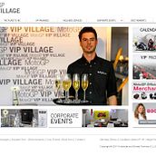 Vip Village - Moto GP. Design, UX / UI, and Advertising project by Montse Álvarez - 08.12.2011