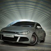 Volkswagen Scirocco 3D. Design, and 3D project by Jose Luis Rioja - 08.16.2011