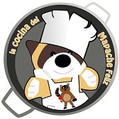 Logo de La cocina del Mapache Feliz. Design, and Traditional illustration project by Lorena Gutiérrez - 08.15.2011