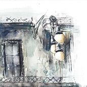 le balcon. Ilustração tradicional, e UX / UI projeto de Marta Molina Anglada - 27.09.2011