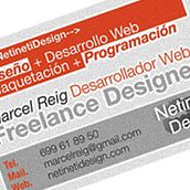 Tarjetas de presentación. Un proyecto de Diseño de Marcel Reig Ibarra - 29.09.2011