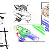 sinuosidad. Design, and Traditional illustration project by Carlos Julian Cuervo Ortiz - 10.12.2011