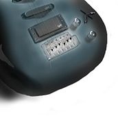 guitarra electrica. Design, and Traditional illustration project by Carlos Julian Cuervo Ortiz - 10.12.2011