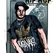HIP HOP. Design, and Traditional illustration project by Daniel Rodriguez Morales - 10.20.2011