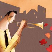 Jazz. Traditional illustration project by Lola Roig - 10.22.2011