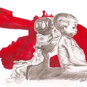 NO MORE WAR. Traditional illustration project by Yago Juez Deusto - 10.29.2011