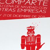 Cenas Navidad 2011. Design, and Advertising project by Lopa Gráfico - 10.31.2011
