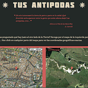 Tus Antípodas. Un progetto di Design, Programmazione e Informatica di Luis Almería Trenco - 10.11.2011