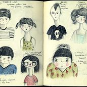 bocetos. Traditional illustration project by María José Arce Letelier - 11.22.2011