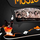Seeing music. Un projet de Design , Illustration traditionnelle, Photographie , et Publicité de Javier Alejandro Milla Muñante - 26.11.2011