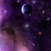 Space observatory. Traditional illustration project by Ana - 11.28.2011