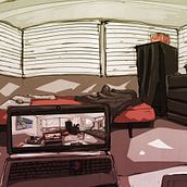 Room 11. Un progetto di Illustrazione tradizionale di Luis Hostos - 12.12.2011