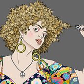 ella. Traditional illustration project by Joan Da Silva Estebanell - 12.15.2011