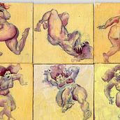 Gordas. Traditional illustration project by pepe_rubio - 12.26.2011