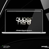 Logotipo: SuperHero. Design project by kikens - 01.05.2012