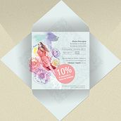 Invitación plegable. Design project by ana gonzalez sanchez - 01.12.2012