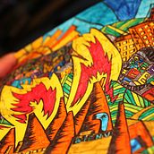mundillos. Traditional illustration project by Gustavo Wenzel - 01.13.2012