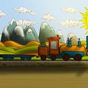 sol sobre margat. Motion Graphics, Traditional illustration, Film, Video, and TV project by Gustavo Wenzel - 01.13.2012