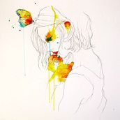 Conrad Roset. Projekt z dziedziny Trad, c i jna ilustracja użytkownika Retratos de Autor - 17.01.2012