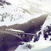 Matte Painting Mountain adventure. Traditional illustration project by Pablo Arenales - 01.17.2012
