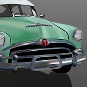 HUDSON HORNET. Een project van  Ontwerp, Traditionele illustratie y 3D van Sergio Díaz - 01.02.2012