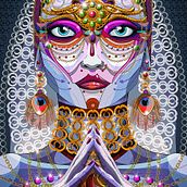 Hakini. Design, and Traditional illustration project by Luis Arenas Ortiz - 02.19.2012