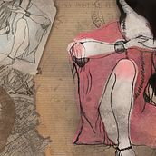 Ilustración para adultos: Chamán. Een project van  Ontwerp y Traditionele illustratie van Olivia Pareja - 01.03.2012
