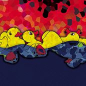 Moby Duck. Een project van  Ontwerp y Traditionele illustratie van Hallina Beltrao - 16.03.2012
