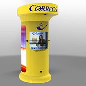 Buzón de Correos España 2062. Un proyecto de Diseño, Ilustración tradicional y 3D de Daniel Hernández Martín - 21.03.2012