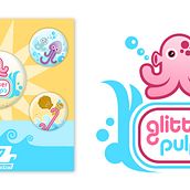 Glitter Pulp´s. Design, Traditional illustration, and Advertising project by Toxic Retro - 03.26.2012
