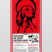 Cartel Abad Dog. Un proyecto de Diseño y Publicidad de romanet - 28.03.2012