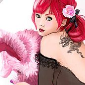 Ilustración ladies. Design, Motion Graphics, Traditional illustration, Film, Video, and TV project by Sindarta Monleón Herrero - 09.24.2012